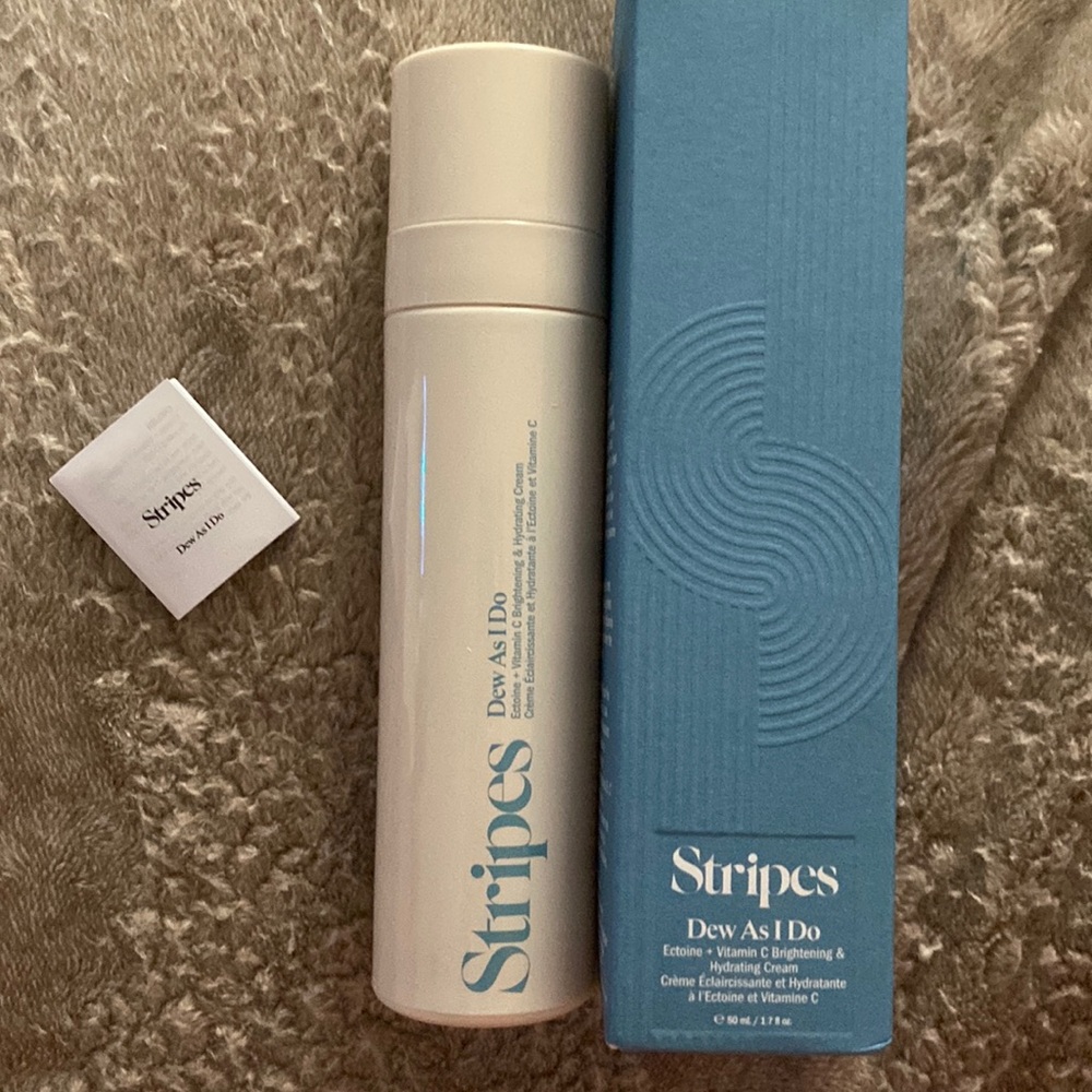 Stripes Dew As I Do Brightening & Hydrating Moisturizer new in box